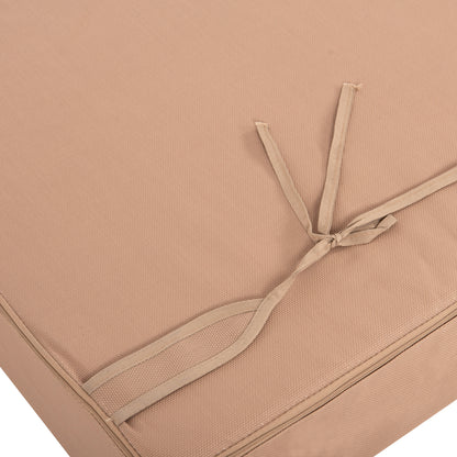 Sunbed Cushion Textline Sifnos Mocha Fb911761.04 200(120+80)x70x20hcm.