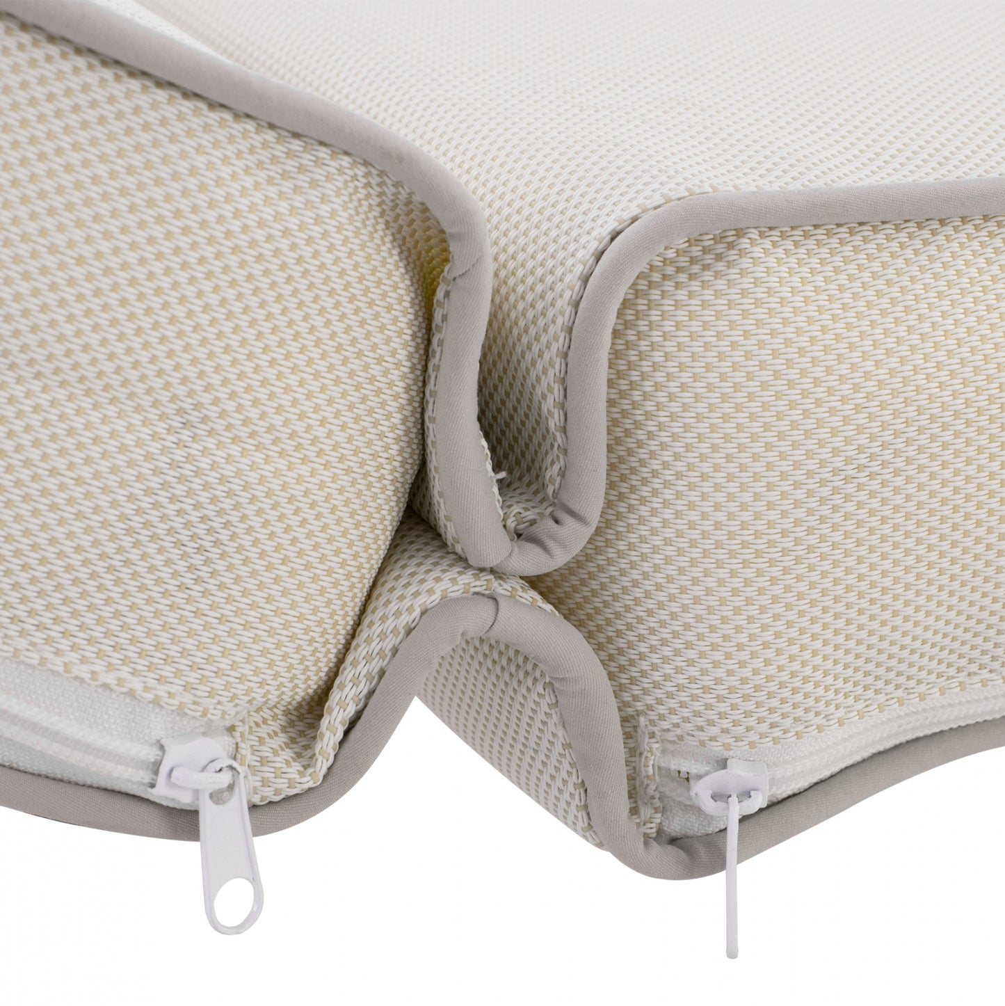 Sunbed Cushion Textline Sifnos Beige Hm11237.60t 198(119+1+78)x70x10cm