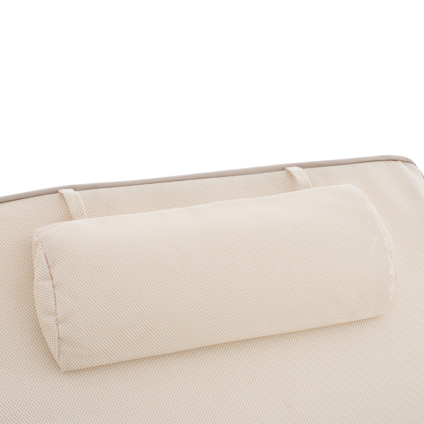 Sunbed Cushion Textline Sifnos Beige Hm11236.60t 196(117+1+78)x58x8 Cm