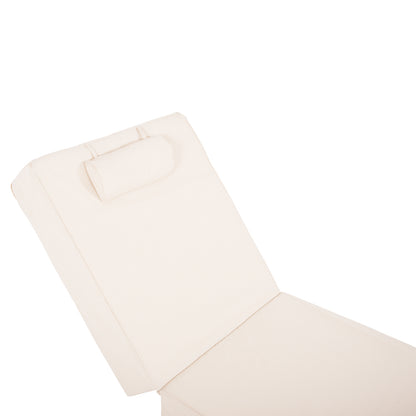 Sunbed Cushion Textline Sifnos Beige Fb911761.02 200(120+80)x70x20hcm.