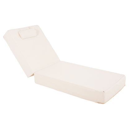 Sunbed Cushion Textline Sifnos Beige Fb911761.02 200(120+80)x70x20hcm.
