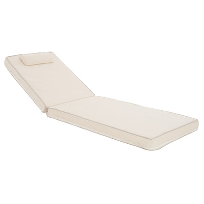 Sunbed Cushion Textline Sifnos Beige Hm11236.60t 196(117+1+78)x58x8 Cm