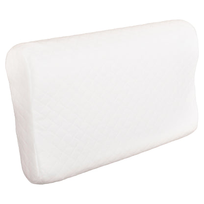 Sleeping Pillow Bezel Hm673 Memory Foam-white Fabric 55x32hcm.