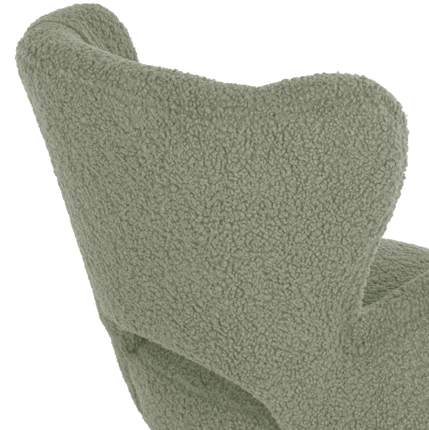 Armchair Mylie Hm8394.27 Pistachio Green Boucle Fabric 66x75x93hcm.