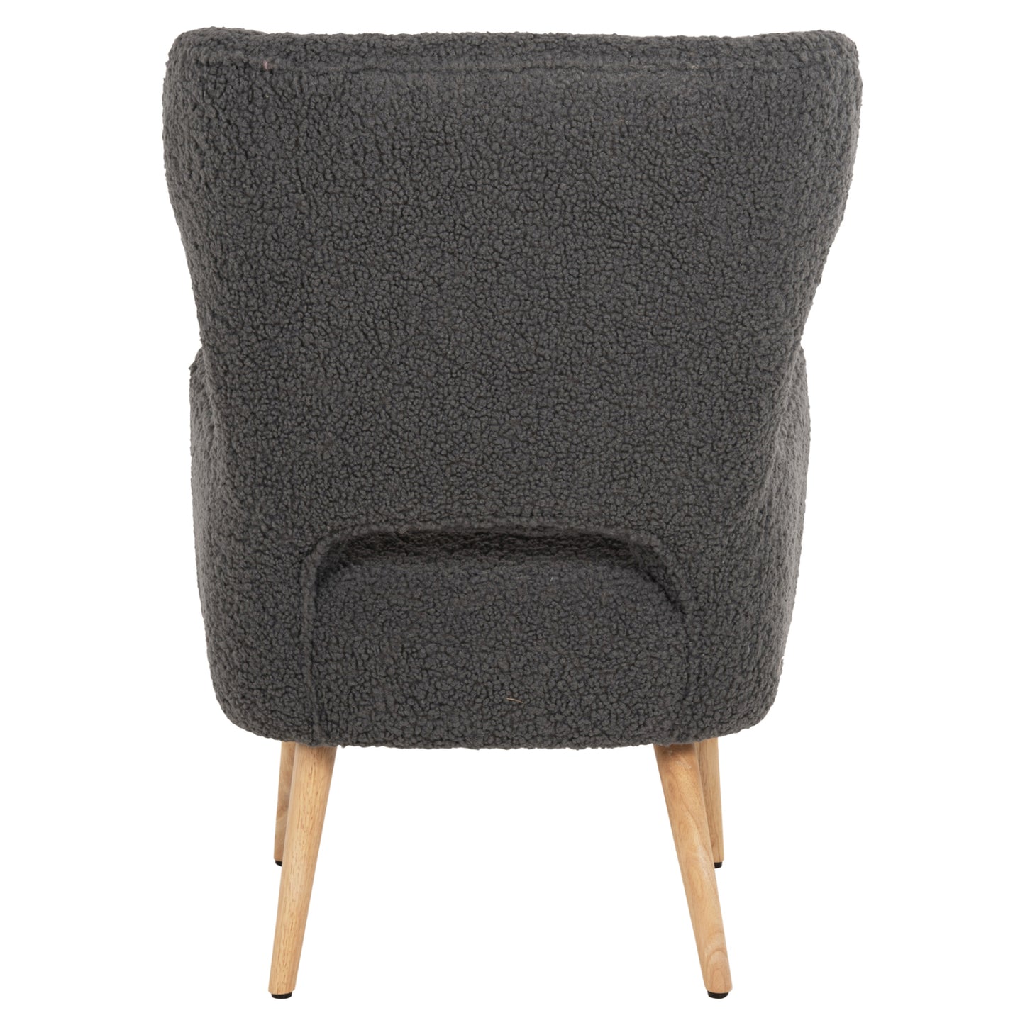 Armchair Mylie Hm8394.21 Grey Boucle Fabric 66x75x93hcm.
