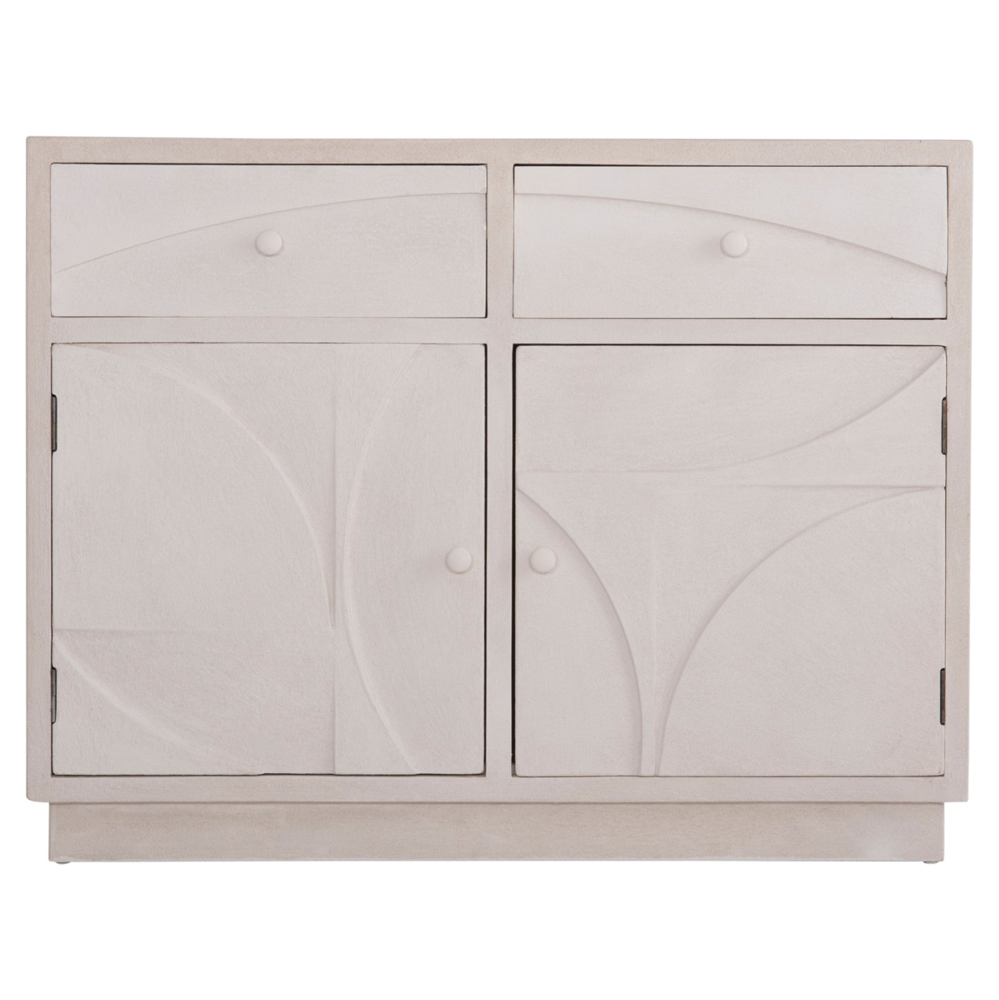 Buffet Series Santorini Hm18046 Mdf In Off-white Color-2 Drawers & 2 Doors 107x38x82.5hcm.