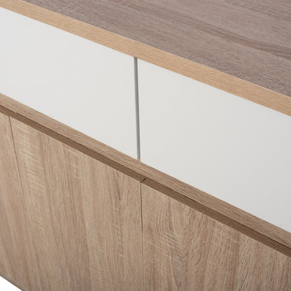 Buffet Hm2234.02 2 Drawers & 4 Doors Sonama 120x40x80cm
