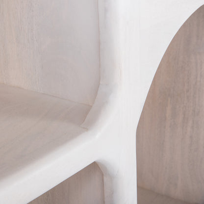 Buffet Handyr Hm9705 Solid Mango Wood In White Color 165x35x75hcm.