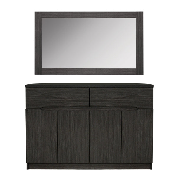 Buffet With Mirror Zebrano Hm10190.01 120x40x80