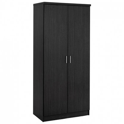 Wardrobe 2 Door Zebrano Hm368.01 80x43x181