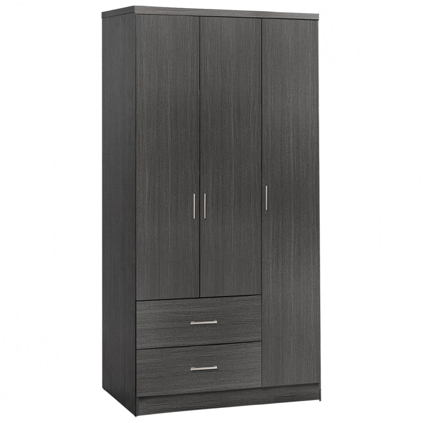 Wardorbe 3 Door With 2 Drawers Hm340.01 Zebrano 89x42,5x181