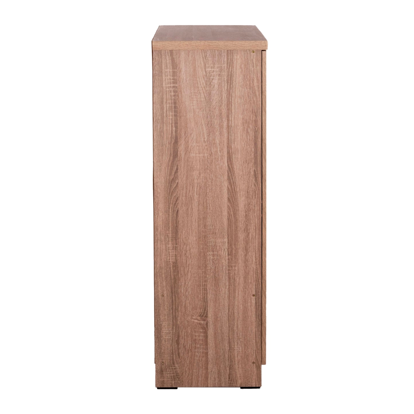 Wardrobe 3-leaf With Shelves Fuento Hm2482.01 Melamine In Sonama Oak 120-116x40x123.5hcm