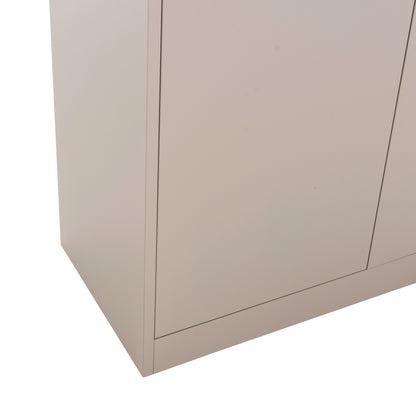 Wardrobe Clod Hm5961.11 Metallic 2-leaf--grey 90Χ40Χ180hcm.