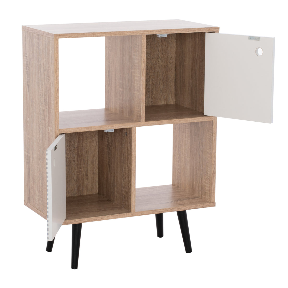Bookcase - Cabinet Hm8761 Hattie 60x29x79y Cm.