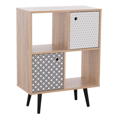 Bookcase - Cabinet Hm8761 Hattie 60x29x79y Cm.