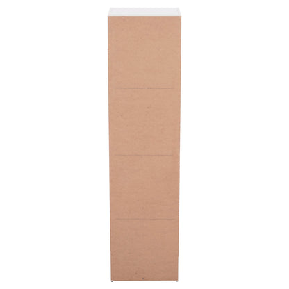 Cabinet Hm9940.01 White Melamine 40x39-41x157hcm.