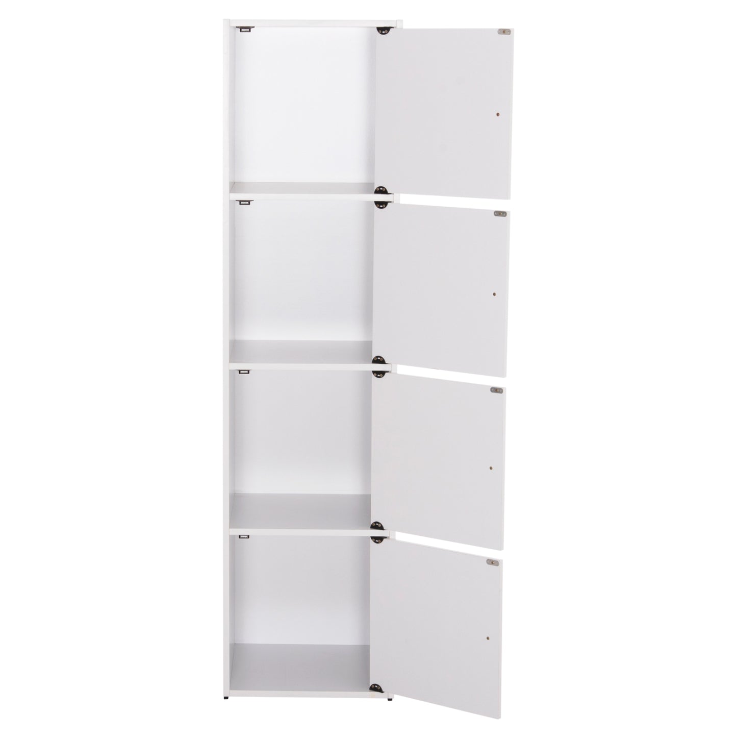 Cabinet Hm9940.01 White Melamine 40x39-41x157hcm.