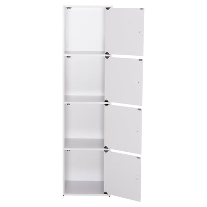 Cabinet Hm9940.01 White Melamine 40x39-41x157hcm.