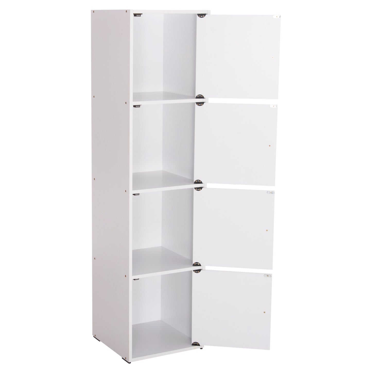 Cabinet Hm9940.01 White Melamine 40x39-41x157hcm.