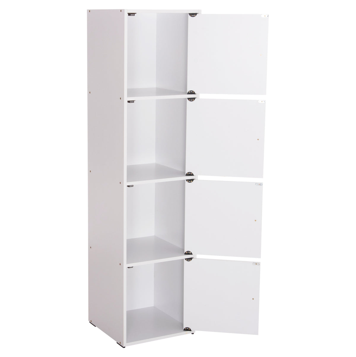 Cabinet Hm9940.01 White Melamine 40x39-41x157hcm.