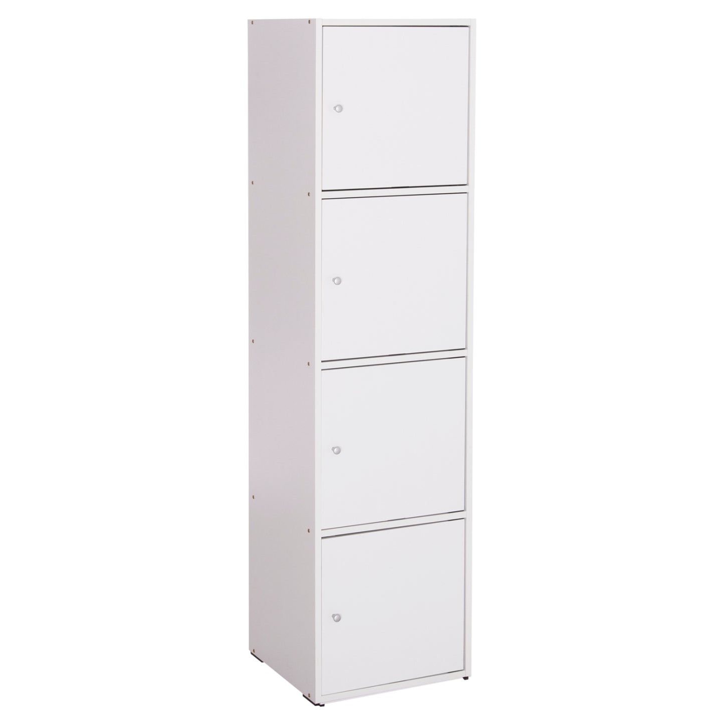 Cabinet Hm9940.01 White Melamine 40x39-41x157hcm.
