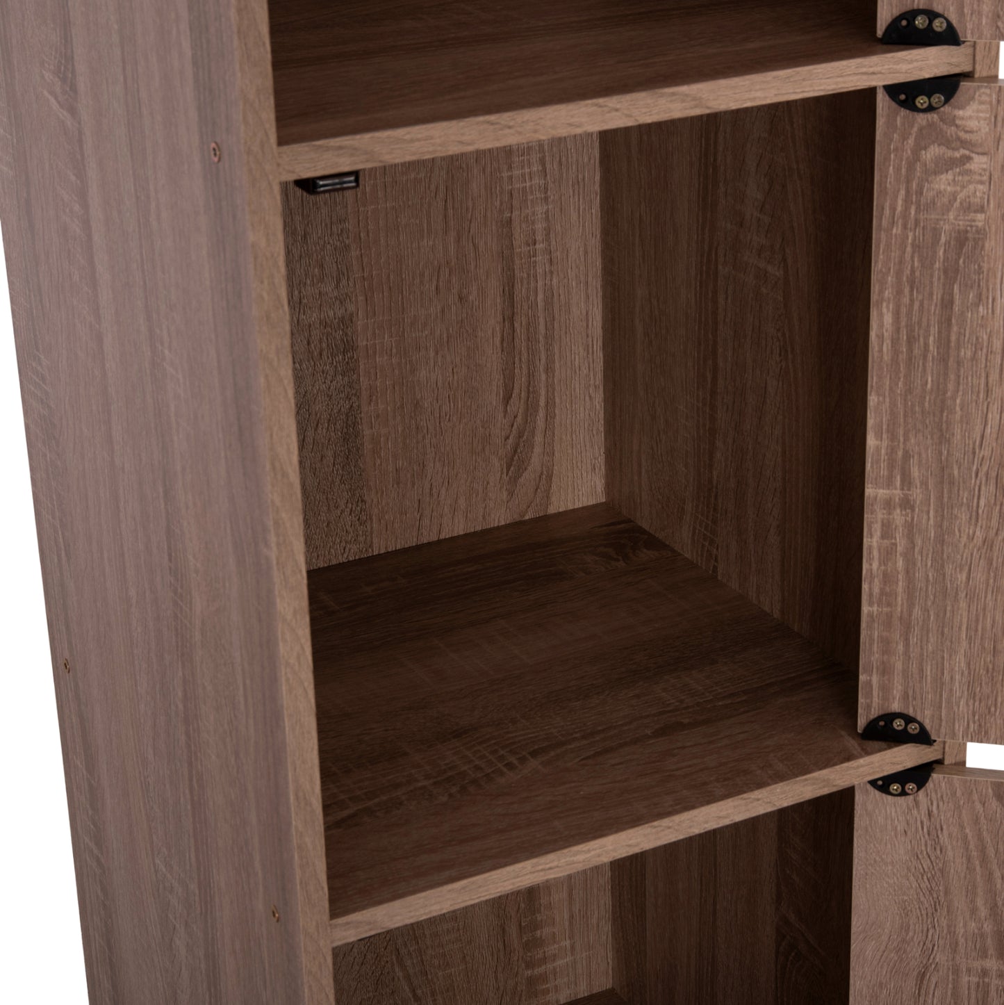 Cabinet Soriano Hm9940.11 Sonama Oak Melamine 40x39-41x157hcm.