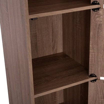 Cabinet Soriano Hm9940.11 Sonama Oak Melamine 40x39-41x157hcm.