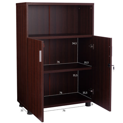 Office Cabinet Hm2058.12 Wenge 80x38x118,5