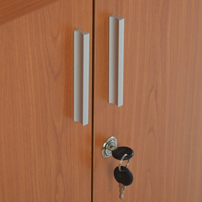Professional Office Cabinet In Cherry Color Hm2050.13 60x46x75 Cm.
