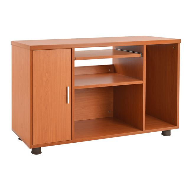 Professional Office Cabinet In Cherry Color Hm2051.13 80x40x118 Cm.