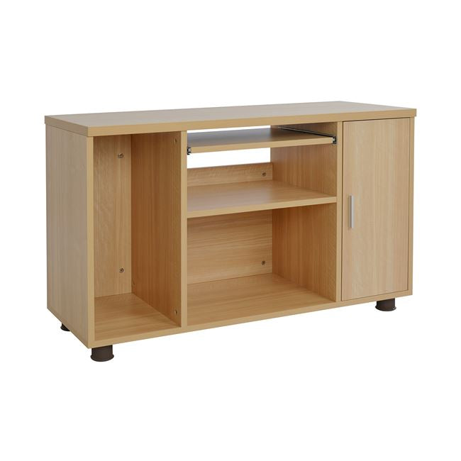 Professional Office Cabinet In Oak Color Hm2051.11 80x40x118 Cm.