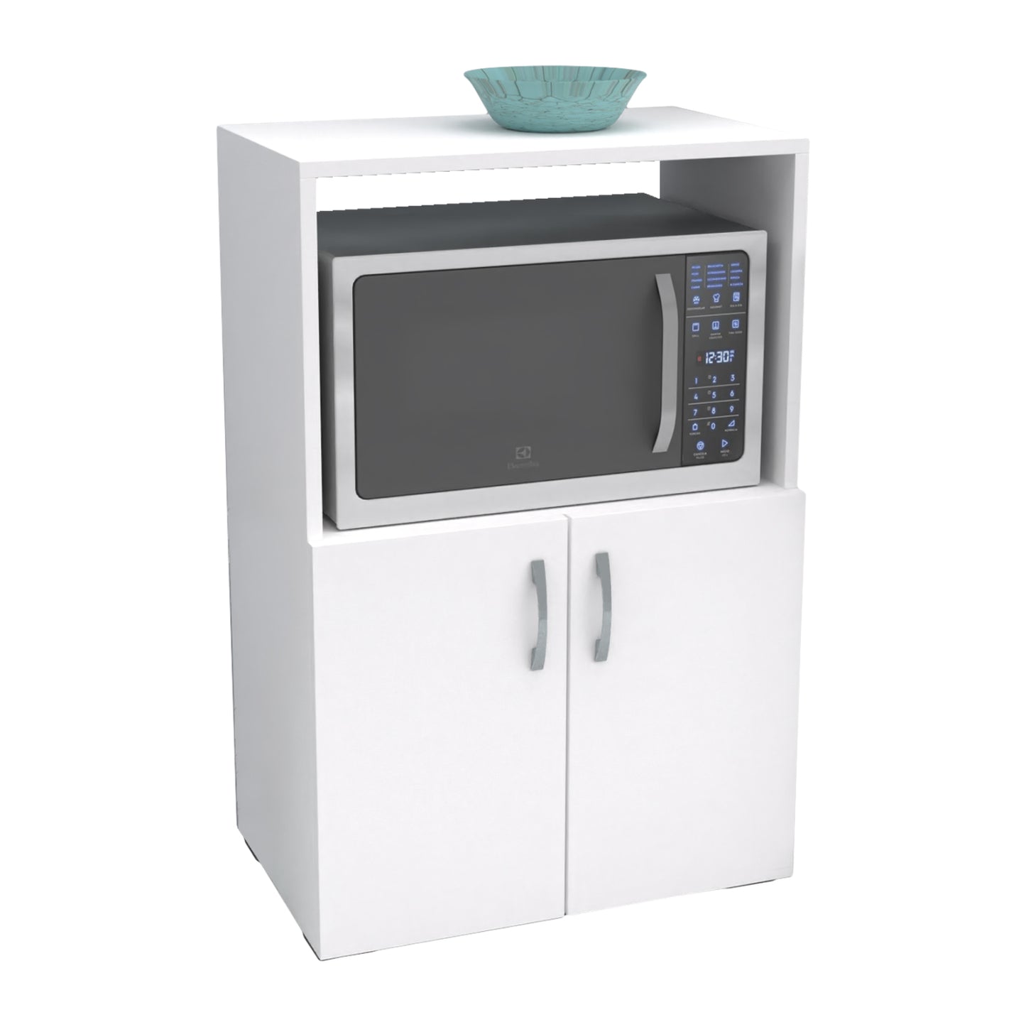 Kitchen Cabinet Nito Hm18197.01 Melamine In White Color 60x36x92hcm.