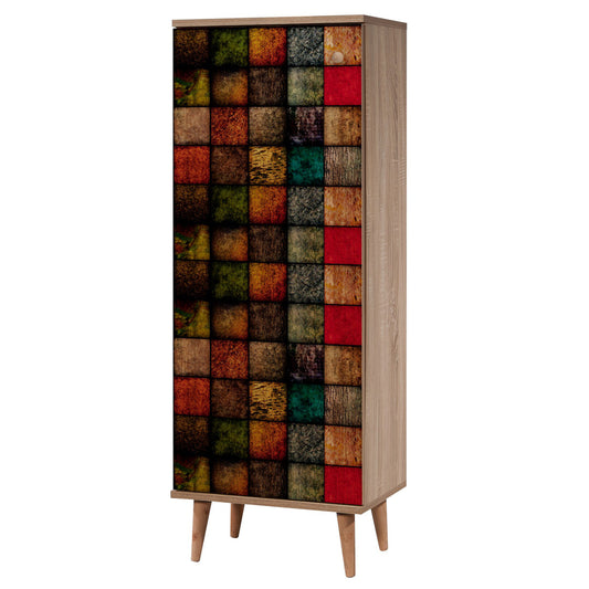 Melamine Shoe Organizer ΗΜ8954.01 Sonama 50Χ38Χ135 Cm.