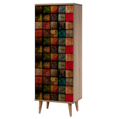 Melamine Shoe Organizer ΗΜ8954.01 Sonama 50Χ38Χ135 Cm.