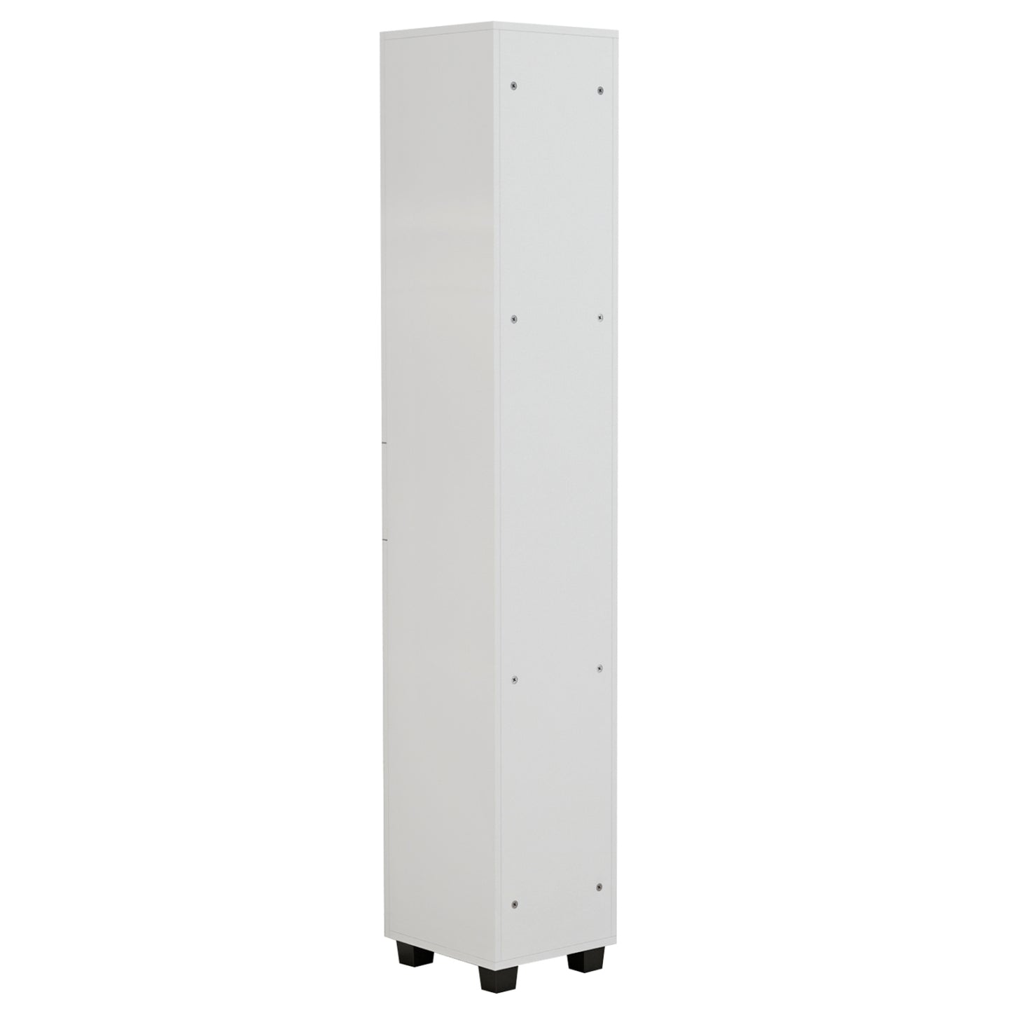 Cabinet Ademia Multi-purpose Column Melamine White 30x33x175,5hcm.hm9124.11