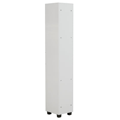 Cabinet Ademia Multi-purpose Column Melamine White 30x33x175,5hcm.hm9124.11