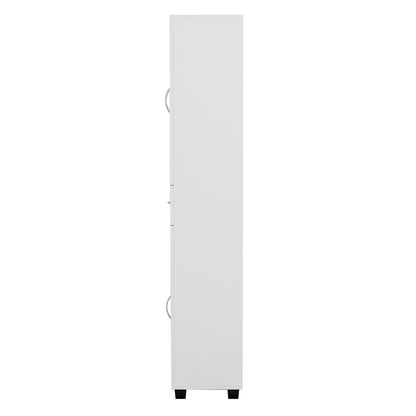 Cabinet Ademia Multi-purpose Column Melamine White 30x33x175,5hcm.hm9124.11