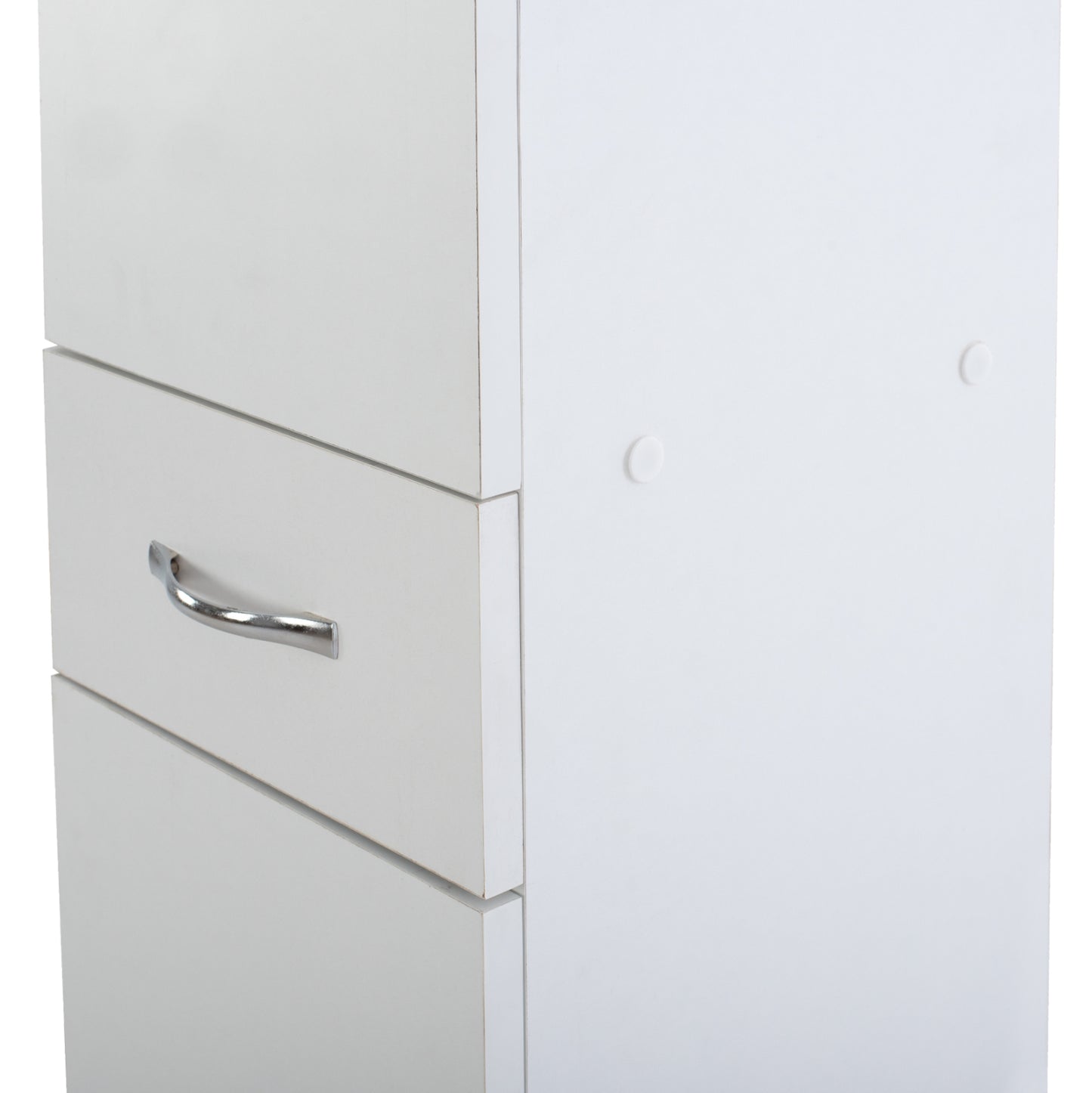 Cabinet Ademia Multi-purpose Column Melamine White 30x33x175,5hcm.hm9124.11