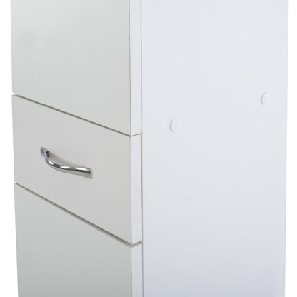 Cabinet Ademia Multi-purpose Column Melamine White 30x33x175,5hcm.hm9124.11