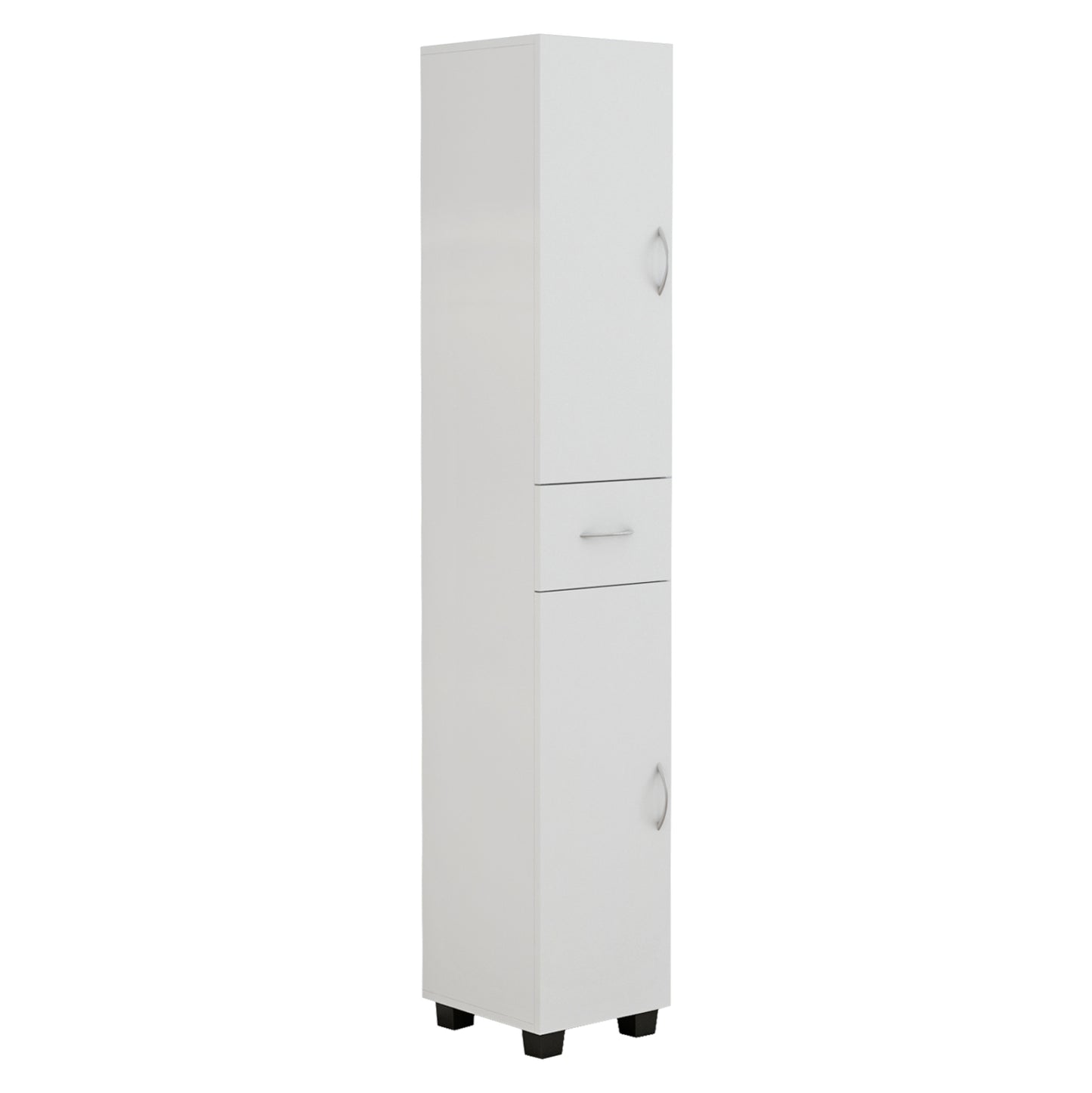 Cabinet Ademia Multi-purpose Column Melamine White 30x33x175,5hcm.hm9124.11