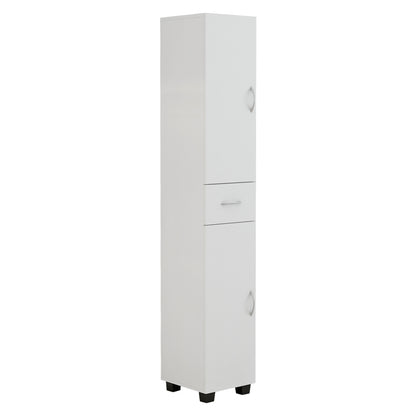 Cabinet Ademia Multi-purpose Column Melamine White 30x33x175,5hcm.hm9124.11