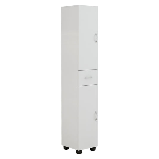 Cabinet Ademia Multi-purpose Column Melamine White 30x33x175,5hcm.hm9124.11