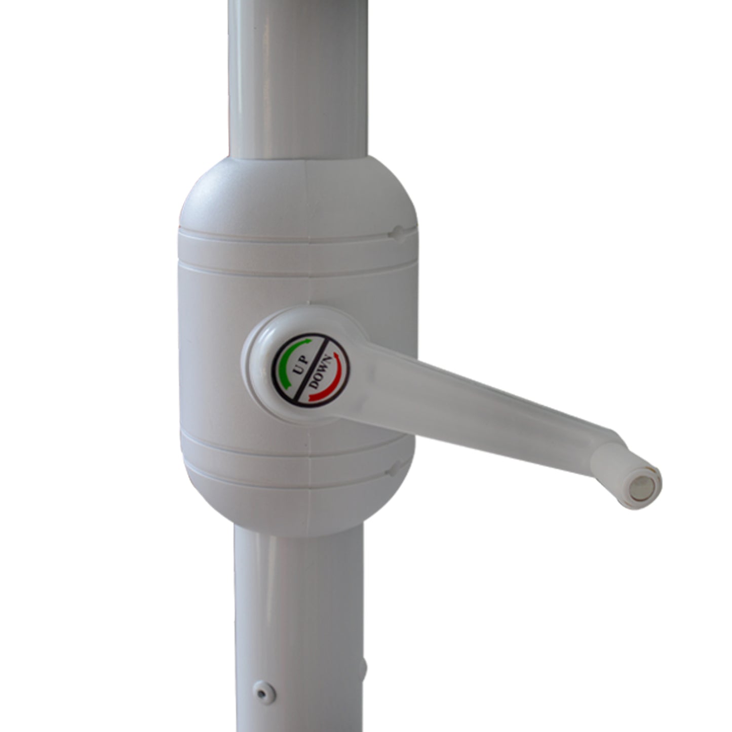 Umbrella 3x3x2,65 M. Aluminum Cream With Crank Hm6004