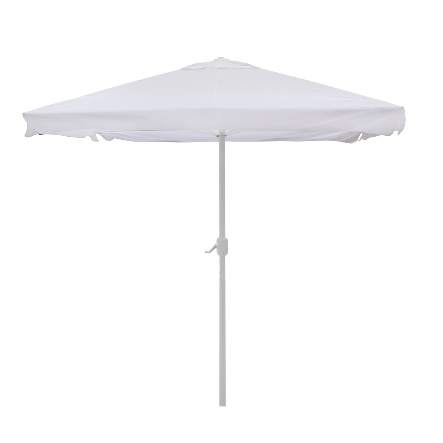 Umbrella 3x3x2,65 M. Aluminum Cream With Crank Hm6004