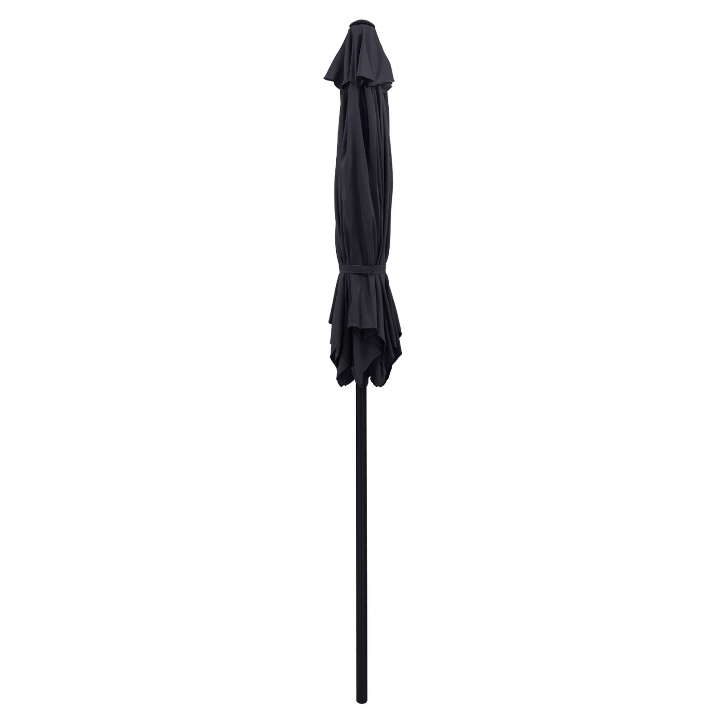 Aluminum Umbrella 2.50m With 6 Radies Gray Cloth Hm6030.10