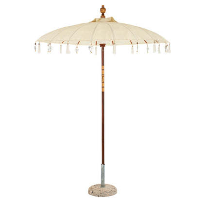 Umbrella Without Base Hm6034 Off-white Φ200 Cm