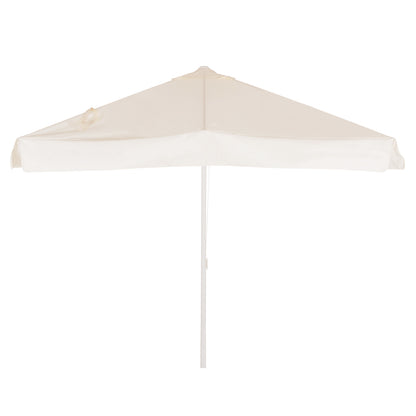 Professional Umbrella Alu Cashton 3x3x2.90m Cream Shade Hm6018.01