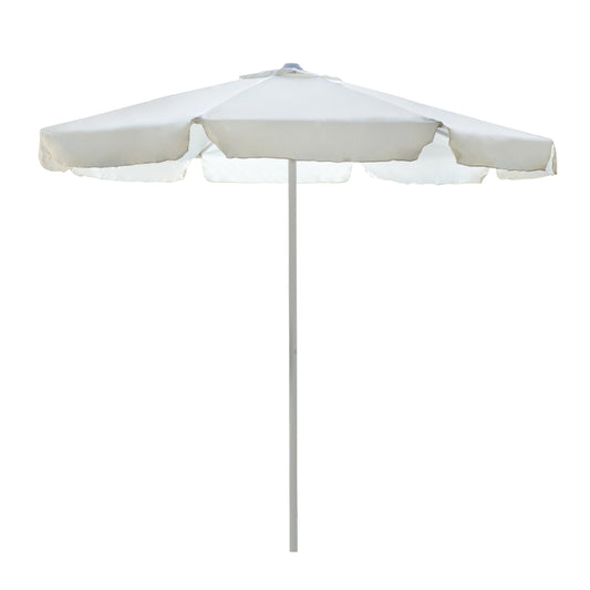 Professional Umbrella 2.35m Cream Color One Piece Tube Hm6000.01