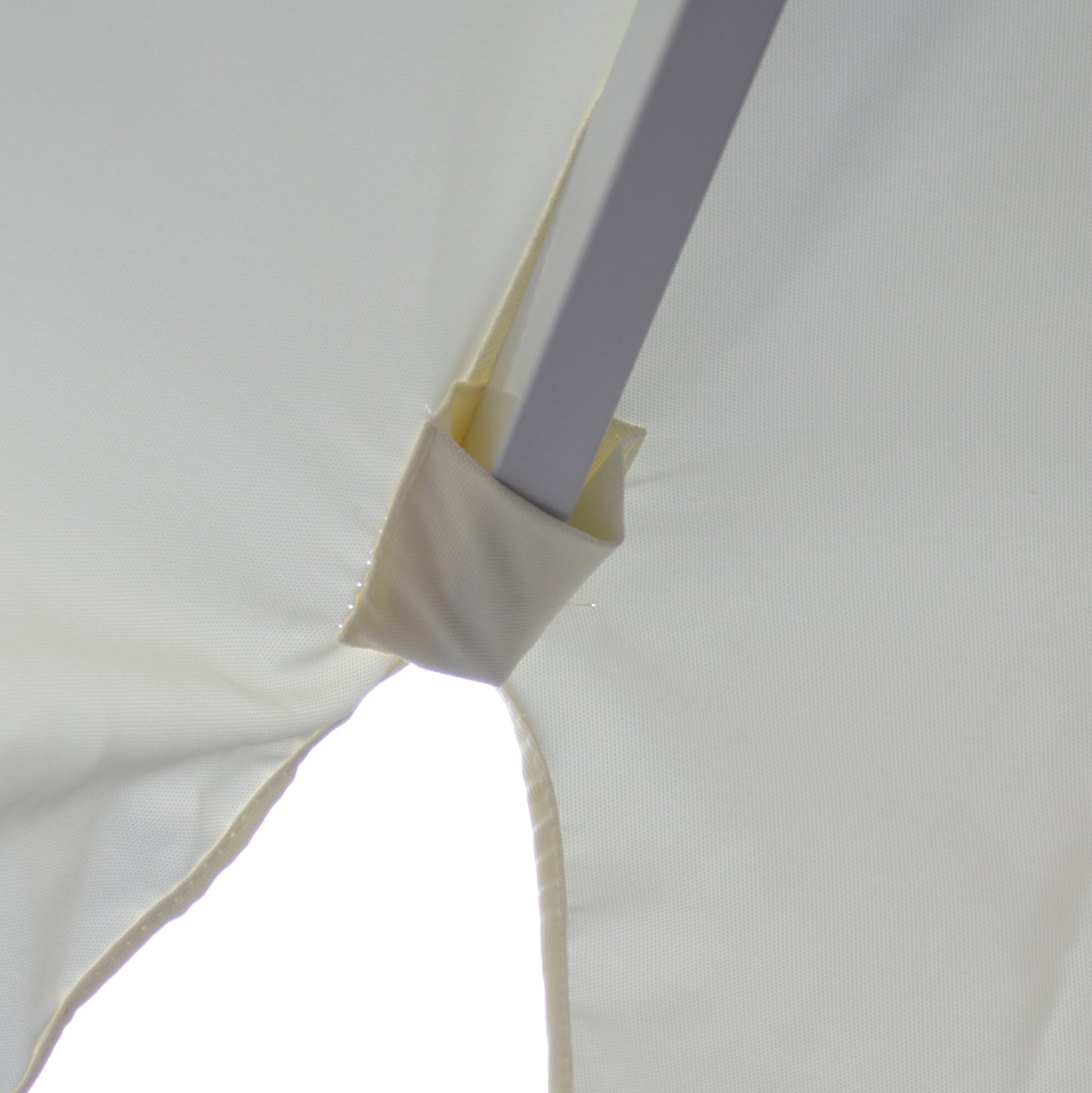 Professional Umbrella Alu 2.5m Cream Color One Piece Tube Hm6005