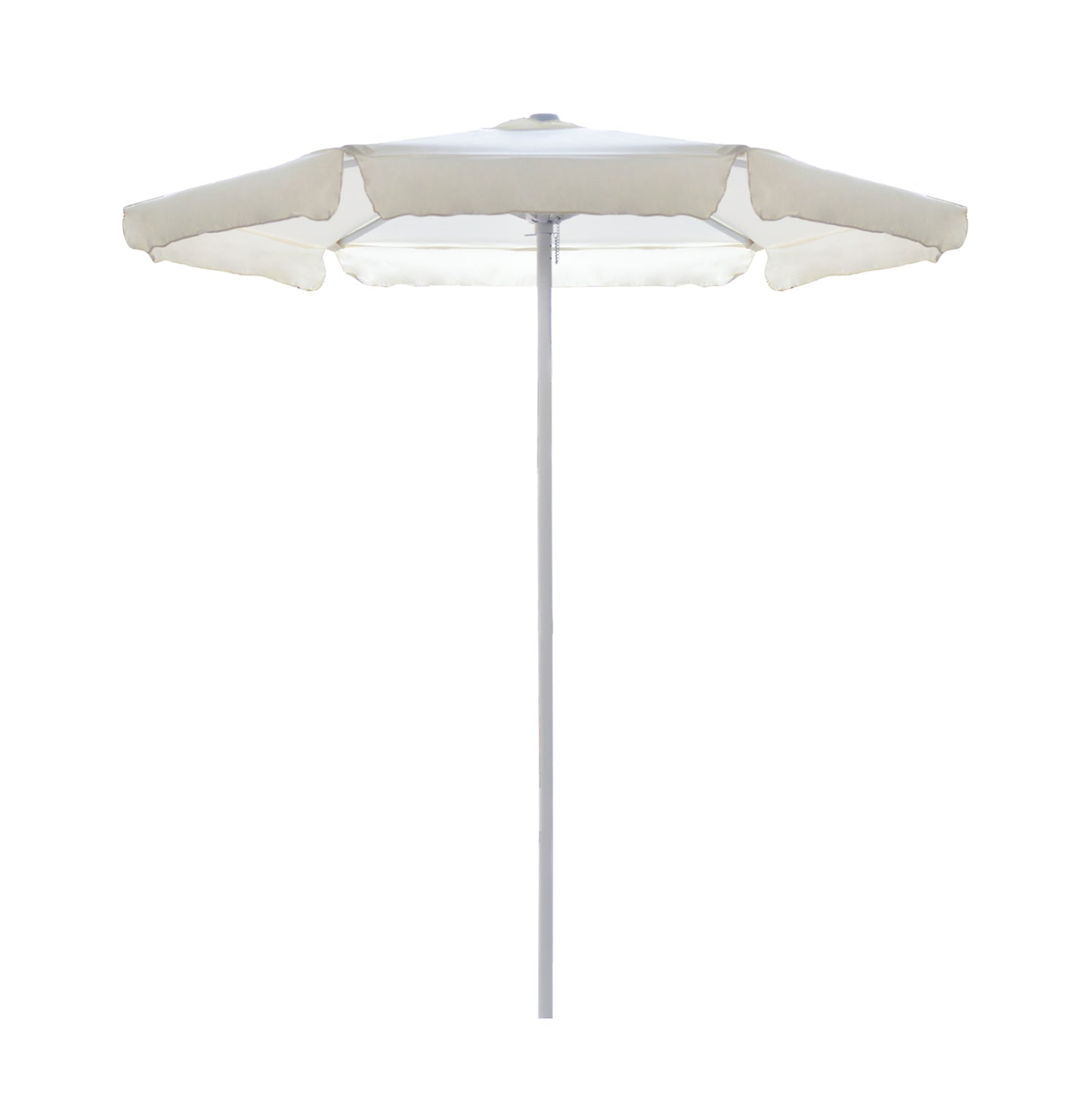 Professional Umbrella 2m Cream Color One Piece Tube Hm6001